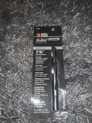 NEW BLACK & DECKER 7/16" BULLET PILOT POINT HIGH-SPEED STEEL DRILL BIT #14338