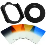 Filter Holder, 4x Grad Filters & 72mm Lens Adapter Ring - Cokin X-Pro Compatible