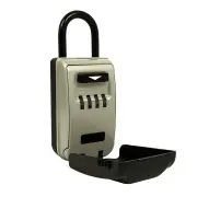 Security 4 Digit Combination Cable Lock Box With Luminous Dials