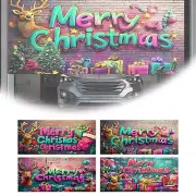 Christmas Garage Banner Personality Halloween Banner under 5
