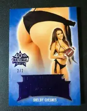 2019 Benchwarmer SHELBY CHESNES 40th National BUMS Purple BUTT/2 PLAYBOY Sexy