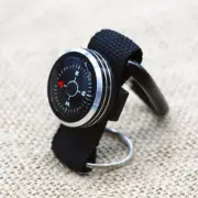 Slide On 25MM Compass Watch Wrist Strap Band Waterproof Outdoor Survival Gadget