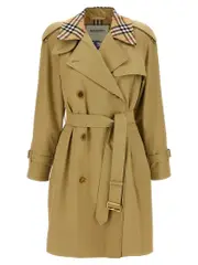 [Burberry] Burberry-Castleford Trench E Impermeabili Beige-Donna 10UK