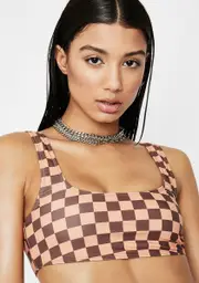 [Dolls Kill] Farida Bikini Top