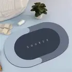 Mat Diatom Mud Super Absorbent Anti-slip Bathing Room Rug Floor Mat Soft Carpet