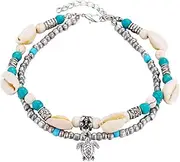 [LAXTO] Bracelet，Bracelets，Bangles，Pinky Promise Distance Matching Bracelets(Ver.2) for Best Friends Couple Family Women Mens Teen Girls (Gold Heart)