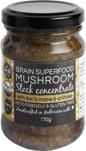 The Broth Sisters Stock Concentrate Superfood Mushroom with Lions Mane 170g