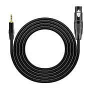 3.5mm 1/8 Inch TRS Male to XLR Female Audio Microphone Cable 6.5FT
