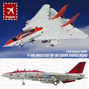 HOGAN F-14A Male Cat VF-101 Dark Sickle Hand 1/200 diecast plane model aircraft
