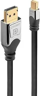 LINDY 1m CROMO Mini DisplayPort to DisplayPort Cable