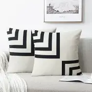 Decorative Throw Pillow Covers Set of 2 Couch 18" x 18" (Pack of 2) Geometry 1
