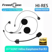D7 Bluetooth Helmet Headset Motorcycle Intercom Hi RES Earphone Mic Accessories