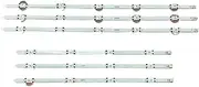 LVNVNZBZDA LED Strip 9LED Fit for Grundig 49VLX8000BP 49VLX7850BP 49VLX70LDL 49VLX7020 49VLX7010 49VLX6950BP 49VLX7980 49VLX600 49VLX6000