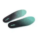 在飛比找遠傳friDay購物優惠-DIADORA 動能抗菌乳膠鞋墊 黑綠 鞋全家福
