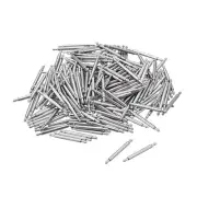 12mm Watch Band Pin 1.3mm Dia Steel Single Flanged End Spring Bar Pins 200pcs