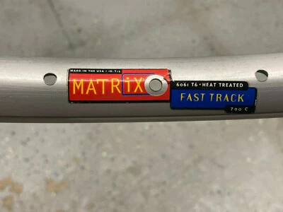 Matrix (by Trek) 'Fast Track' 48 hole rim ISO 622 NEW OLD STOCK tandem