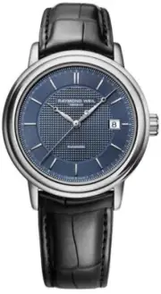 $1395 RAYMOND WEIL Mens Maestro BLUE Dial Automatic Swiss Watch 2837-STC-50001
