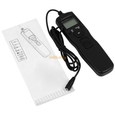 Shutter Release Timer Remote Control Cord for Camera Canon EOS-1D C 7D 6D 5D MK2