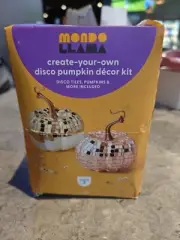 Mondo Llama Create-Your-Own Disco Pumpkin Decor Kit