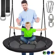 SereneLife SLSWNG102 SereneLife 40 Inch Giant Outdoor Saucer Tree Swing