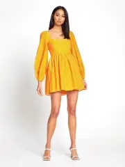 BNWT ALICE MCCALL APRICOT LIMONATA MINI DRESS - SIZE 6 AU/2 US (RRP $295)