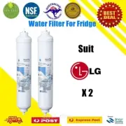2 X Compatible For LG External Fridge Water Filter 5231JA2012A ADQ73693901