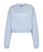 Printed Balmain Paris sweatshirt S,XS,L,M Blue selected