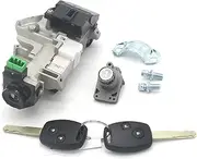 Complete Lock Set Ignition Switch Door Lock Barrel Trans 2 Keys with 46 Chips 2009-2011 car Door Lock