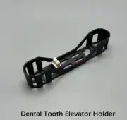 Dental Tooth Elevator Holder Plastic Rack Lab Instrument Sterilization Box Black
