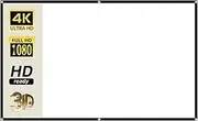 for Home Theater Cinema Indoor Outdoor Backyard Pa 16:9 Ratio Hight-Density Portable Foldable Projection Screen 1080P 3D 4K HD Projector Movie 60 72 84 92 100 120 150 Inchs(120 inch)
