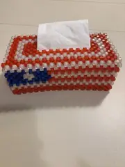 Napkin Cover gift . Beads are String By Hand One By One.