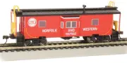 Bachmann ~ HO Scale ~ New 2024 ~ Norfolk & Western ~ Bay Window Caboose ~ 73208