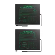 VIVOSUN 2 Pack Seedling Heating Mat Heat Pad Seed Starter Germination 50x52cm