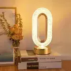 Creative Bedside Light 3-color Living Room Desk Lamp Crystal LED Table Lamp