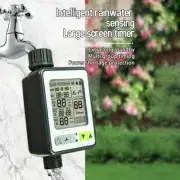 Garden Watering Timer Programmable Automatic Irrigation Controller Rain Sensor