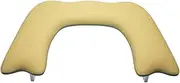 JAYIOLA U-shaped Non-slip Nail Art Hand Rest Cushion, Soft And Comfortable, Ideal for Home Nail Technicians, Yellow