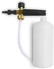 YUET Snow Foam Cannon Compatible with Bosch Aquatak 120 130 135 125 AQT/Black & Decker/Norse/Ryobi/Neo Foam Lance Foam Maker Jet Foamer Adjustable 1L Bottle Soap Dispenser Nozzle