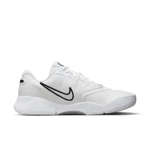 【NIKE 耐吉】網球鞋 男鞋 運動鞋 M COURT LITE 4 黑白 FD6574-100