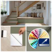 [Namly Design] Wallsticker - Stair Riser / Choose your own color / Set of 13