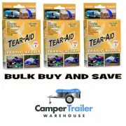 Tear Aid Type A - BULK PACK x 3 - Repair Canvas, Tent, Pack, Sail, Camper, Swag