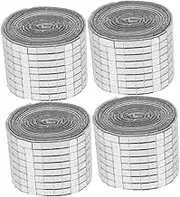 DOITOOL 4 Rolls Self Adhesive Tiles Flatback Gems for DIY Art Crafting for Home Decor Vases and Creative Projects