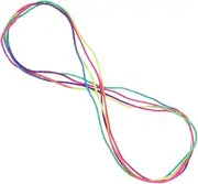 YARNOW Chinese Jumping Rope Elastic Jump Band for Outdoor Fun Game Skipping Rope for Fitness and Exercise for Parties