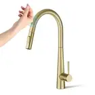 ACA Hand Touch Control 360° Swivel Pull Out Spout Kitchen Mixer Tap Basin Faucet