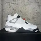 Size 7M / 8.5W - Nike Air Jordan 4 Retro White Cement (2025) - Brand New Men’s