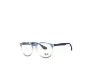 Ray Ban 7046 5601 51 Matte Blue Iridescent Eyeglasses Rayban RX7046