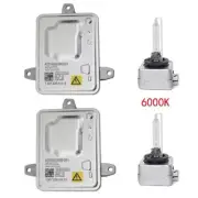 2x For 2013-17 Cadillac XTS 3.6L 130732931515 Xenon Headlight Ballast+2xD3S Bulb (for: Volvo)