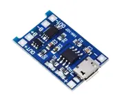 10pc TP4056 18650 Lithium Battery Charging Board Module 1A Overcharge and Overdischarge Protection Micro Interface