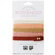 Kooshoo Organic Hair Ties - Ginger