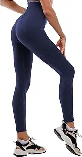 [Stanpetix] Leggings for Women UK - High Waisted Black Workout Leggings Tummy Control Stretchy