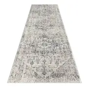 Praise Beauty Light Grey Runner Rug